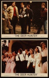 4c279 DEER HUNTER 2 8x10 mini LCs '78 Michael Cimino, Robert De Niro, Walken, Savage, Cazale!