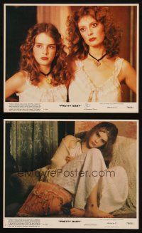 4c288 PRETTY BABY 2 8x10 mini LCs '78 images of Brooke Shields & sexy Susan Sarandon!