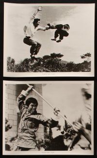 4c422 BLACK BELT FURY 9 8x10 stills '73 cool images of awesome martial arts kung fu action!