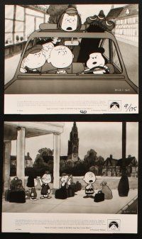 4c571 BON VOYAGE CHARLIE BROWN 6 8x10 stills '80 Peanuts, Snoopy, created by Charles M. Schulz!