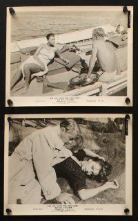 4c338 BOY ON A DOLPHIN 14 8x10 stills '57 images of Alan Ladd & sexiest Sophia Loren!