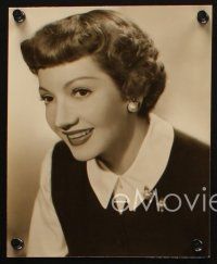 4c822 CLAUDETTE COLBERT 3 8x10 stills '40s-50s c/u & from Outposts in Malaya. Daughters of Destiny!