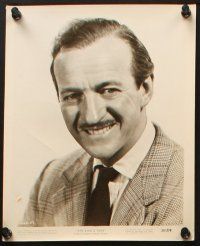 4c581 DAVID NIVEN 6 8x10 stills '30s-50s great portraits of the English star in a variety of roles!
