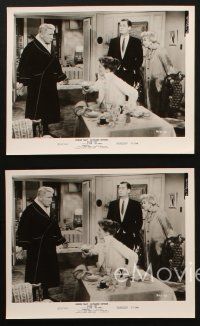 4c677 DESK SET 5 8x10 stills '57 great images Spencer Tracy, Katharine Hepburn & cast!
