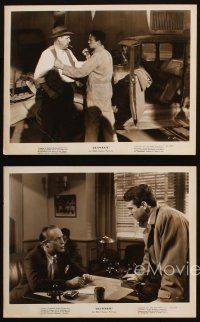 4c752 DESPERATE 4 8x10 stills '47 Steve Brodie & Audrey Long kill for the right to live, film noir!