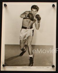 4c830 DEWEY MARTIN 3 8x10 stills '40s-50s portraits of the actor in the boxing ring, and close up!