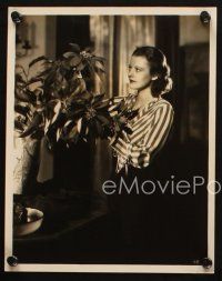 4c831 DIXIE DUNBAR 3 8x10 stills '30s portraits with flowers, candles, and dancing mirror image!