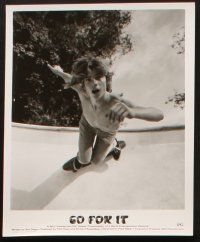 4c596 GO FOR IT 6 8.25x10 stills '76 cool surfing, skiing & hang gliding images!
