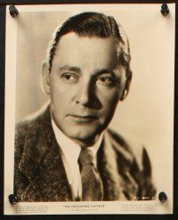 4c602 HERBERT MARSHALL 6 8x10 stills '30s-40s great close portraits of the actor in suit & tie!