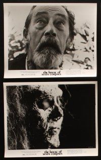 4c377 HOUSE OF SEVEN CORPSES 11 8x10 stills '74 John Ireland, horror images of the zombie killer!