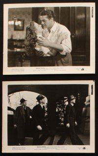 4c612 KISS OF DEATH 6 8x10 stills '47 Victor Mature, Brian Donlevy, Coleen Gray, film noir classic