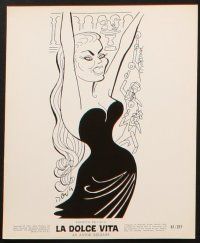 4c407 LA DOLCE VITA 10 8x10 stills '61 Fellini, Yvonne Furneaux, Mastroianni, art of Anita Ekberg!