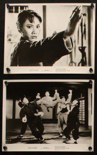 4c379 LADY KUNG FU 11 8x10 stills '73 unbreakable China doll gives you the licking of your life!