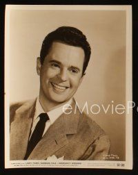4c613 LARRY PARKS 6 8x10 stills '40s-50s cool portraits from Renegades, Emergency Wedding, more!