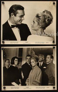 4c860 MARNIE 3 8x10 stills '64 Alfred Hitchcock, cool images of Sean Connery and Tippi Hedren!