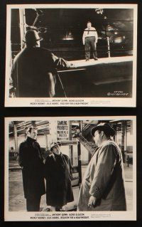 4c414 REQUIEM FOR A HEAVYWEIGHT 10 8x10 stills '62 Anthony Quinn, Jackie Gleason, Rooney, boxing!