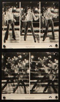 4c631 SATURDAY NIGHT FEVER 6 8x10 stills '77 multiple images of slick disco dancer John Travolta!