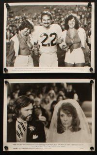 4c435 SEMI-TOUGH 9 8x10 stills '77 Jill Clayburgh, Burt Reynolds, Kris Kristofferson, football!