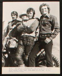4c296 SIDEWINDER 1 58 8x10 stills '77 dirt bike motocross, Marjoe Gortner, Michael Parks, Alex Cord