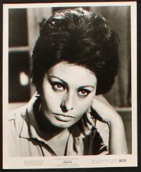 4c386 SOPHIA LOREN 11 8x10 stills '50s-70s the beautiful Italian actress over the decades!