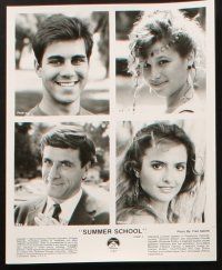 4c359 SUMMER SCHOOL 127 8x10 stills '87 Mark Harmon, Kirstie Alley, director Carl Reiner!