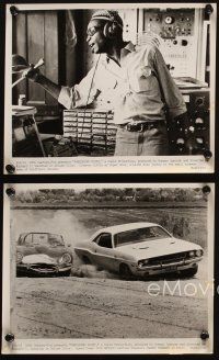 4c805 VANISHING POINT 4 8x10 stills '71 Barry Newman, Cleavon Little, car chase cult classic!
