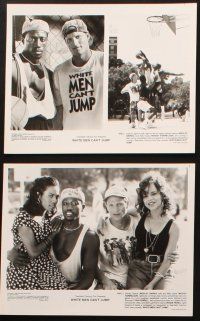 4c511 WHITE MEN CAN'T JUMP 8 8x10 stills '92 Wesley Snipes, Woody Harrelson, basketball!