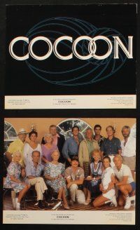 4c031 COCOON 8 color 8x10 stills '85 Ron Howard classic, Don Ameche, Wilford Brimley, Tahnee Welch