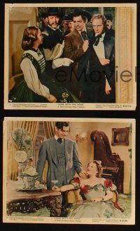 4c112 GONE WITH THE WIND 7 color 8x10 stills R67 Clark Gable, Vivien Leigh, all-time classic!