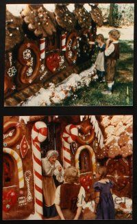 4c171 HANSEL & GRETEL 5 color 8x10 stills '87 wacky images of Cloris Leachman as the witch!
