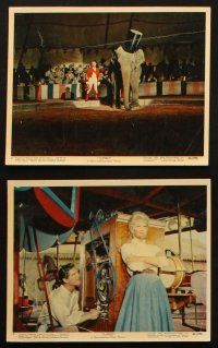 4c144 JUMBO 6 color 8x10 stills '62 Doris Day, Jimmy Durante, Stephen Boyd, circus elephant!