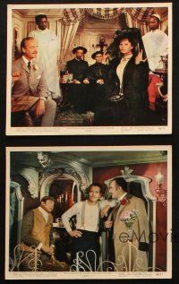 4c177 LADY L 5 color 8x10 stills '66 Sophia Loren, Paul Newman, David Niven, directed by Ustinov!