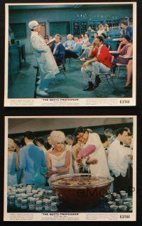 4c182 NUTTY PROFESSOR 5 color 8x10 stills '63 wacky Jerry Lewis w/ pretty Stella Stevens!