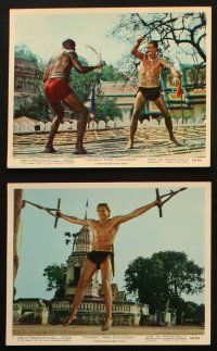 4c159 TARZAN'S THREE CHALLENGES 6 color 8x10 stills '63 Edgar Rice Burroughs, Jock Mahoney, Strode!