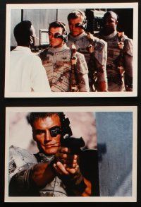 4c101 UNIVERSAL SOLDIER 8 color Dutch 8x11 stills '92 Jean-Claude Van Damme & Dolph Lundgren!