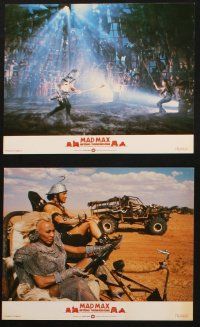 4c067 MAD MAX BEYOND THUNDERDOME 8 color English FOH LCs '85 wasteland hero Mel Gibson, Tina Turner