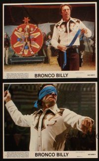 4c199 BRONCO BILLY 4 8x10 mini LCs '80 Clint Eastwood directs & stars, sexy Sondra Locke!
