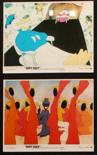 4c135 CHEAP 6 8x10 mini LCs '74 Dirty Duck, the world's only X rated comedy cartoon musical!