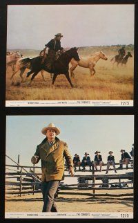 4c035 COWBOYS 8 8x10 mini LCs '72 big John Wayne, Bruce Dern, great western images!