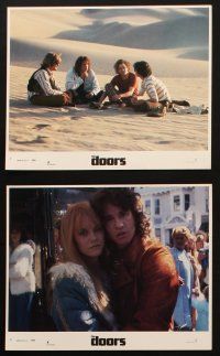 4c038 DOORS 8 8x10 mini LCs '90 Val Kilmer as Jim Morrison, Meg Ryan, directed by Oliver Stone!