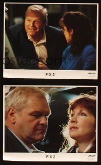 4c044 F/X2 8 8x10 mini LCs '91 Brian Dennehy, Bryan Brown, the deadly art of illusion!