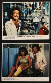 4c056 JEKYLL & HYDE TOGETHER AGAIN 8 8x10 mini LCs '82 they told him to shove it up his nose!