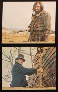 4c068 MAN IN THE WILDERNESS 8 8x10 mini LCs '71 they hoped Richard Harris was dead, John Huston!