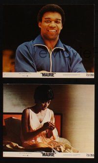 4c117 MAURIE 7 8x10 mini LCs '73 Maurice Stokes basketball biography starring Bernie Casey!