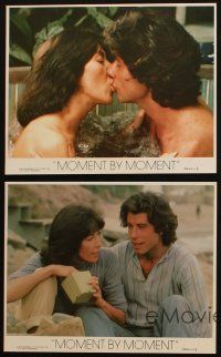 4c221 MOMENT BY MOMENT 4 8x10 mini LCs '79 directed by Jane Wagner, Lily Tomlin & John Travolta!