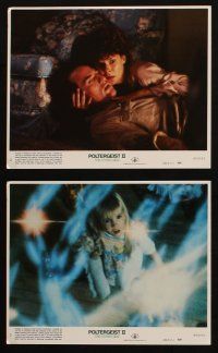 4c080 POLTERGEIST II 8 8x10 mini LCs '86 Heather O'Rourke, The Other Side, they're baaaack!