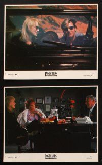4c081 POSTCARDS FROM THE EDGE 8 8x10 mini LCs '90 Shirley MacLaine & Meryl Streep, Quaid, Hackman!