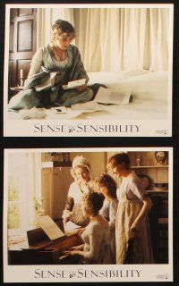 4c087 SENSE & SENSIBILITY 8 8x10 mini LCs '95 Ang Lee, Emma Thompson, Kate Winslet, Alan Rickman!