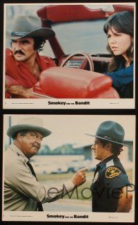 4c236 SMOKEY & THE BANDIT 4 8x10 mini LCs '77 Burt Reynolds, Sally Field & Jackie Gleason!