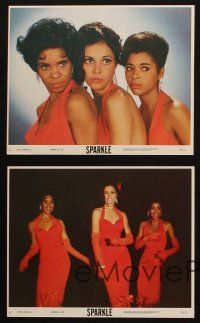 4c184 SPARKLE 5 8x10 mini LCs '76 Irene Cara & Lonette McKee go from ghetto to superstars!